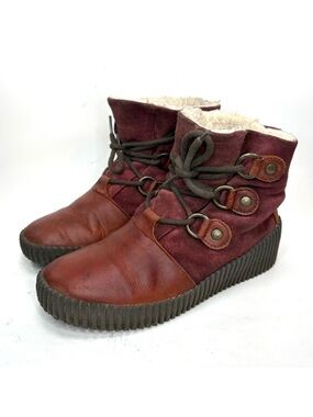 Fly London Red Ankle Boots | 37